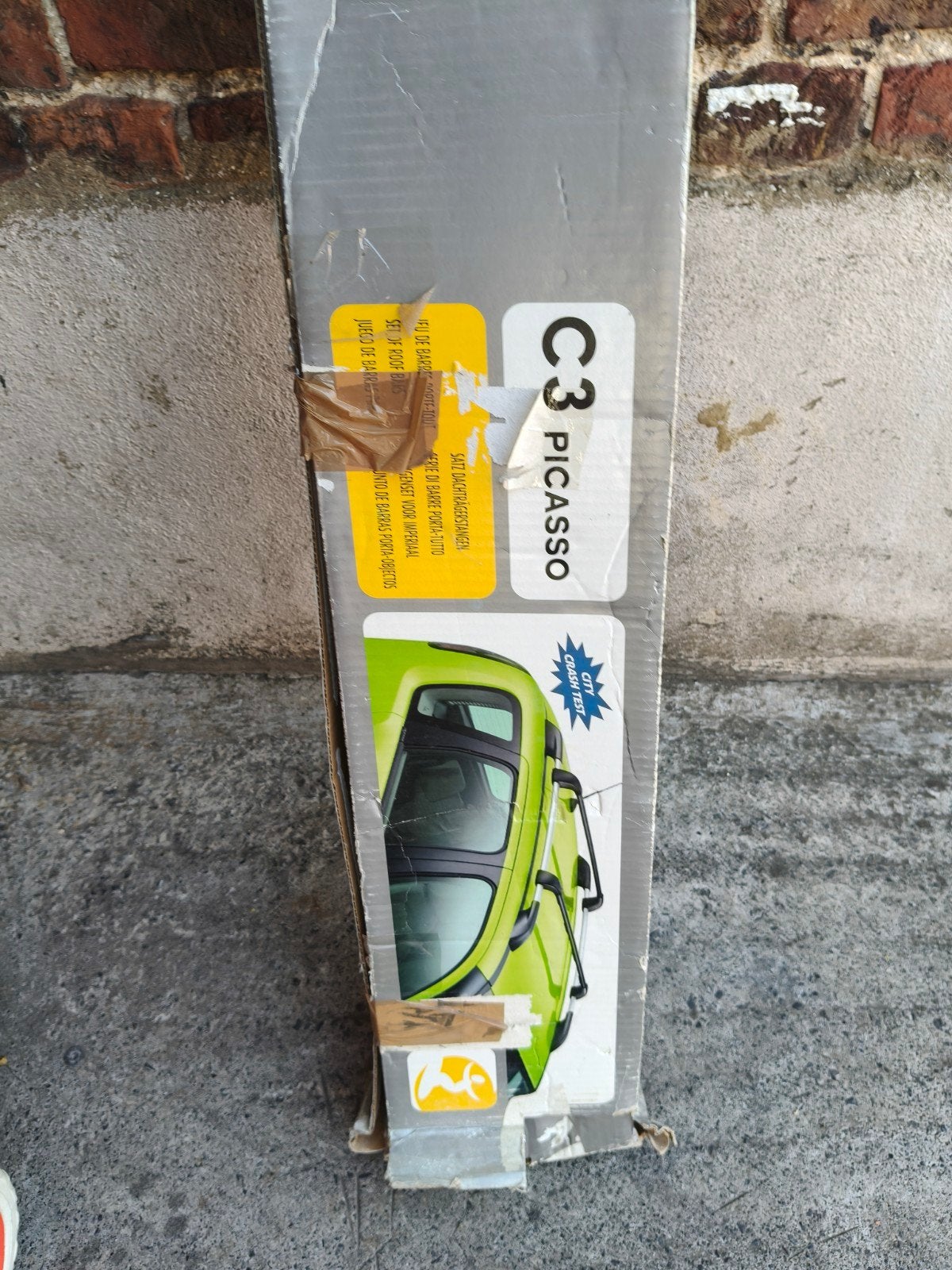 Barre de toit Citroen C3 Picasso, Enlèvement
