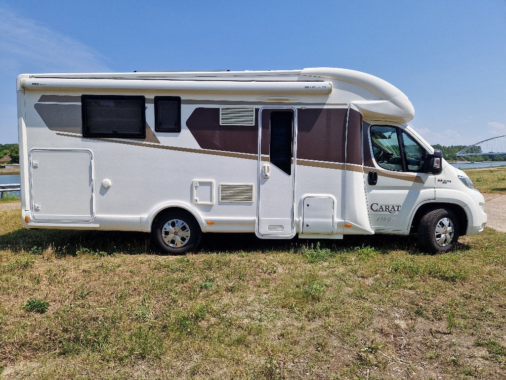 Mc Louis Carat 479g, Caravans en Kamperen, Mobilhomes, Ringverwarming, Fiat, 7 tot 8 meter, Half-integraal