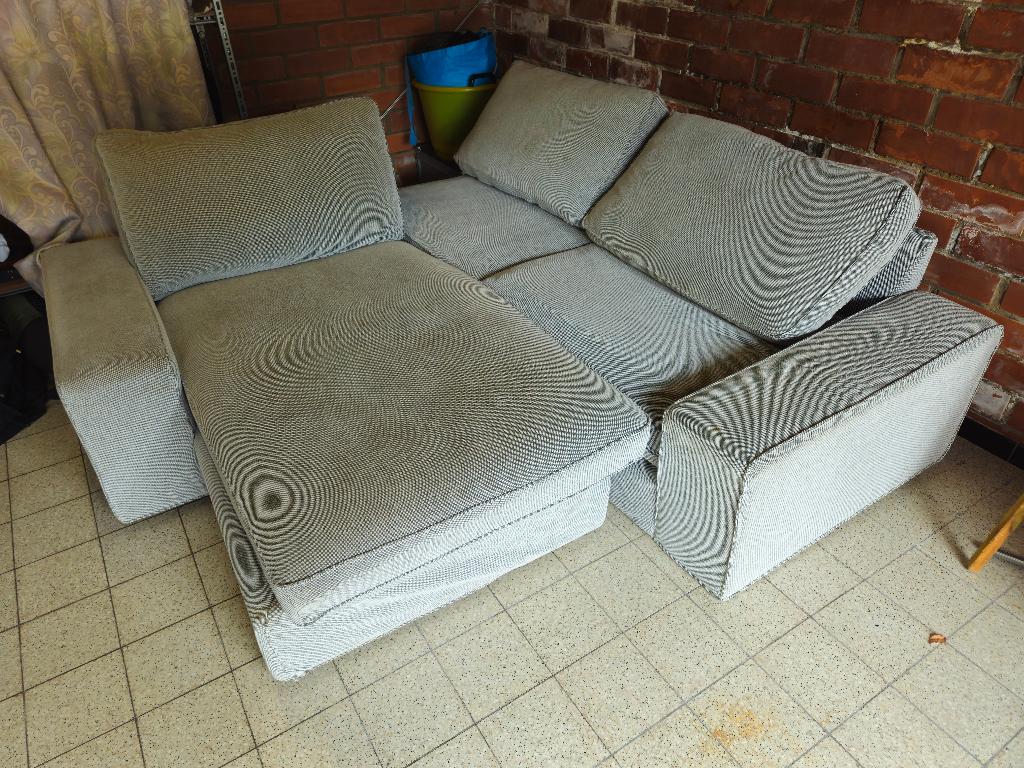Salon, Huis en Inrichting, Ophalen, Gebruikt, Hoekbank, Driepersoons