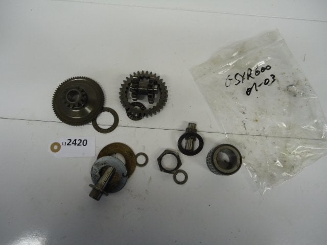 GSXR600 2001 - 2003 Suzuki Motorblok onderdelen D1-19588, Motoren