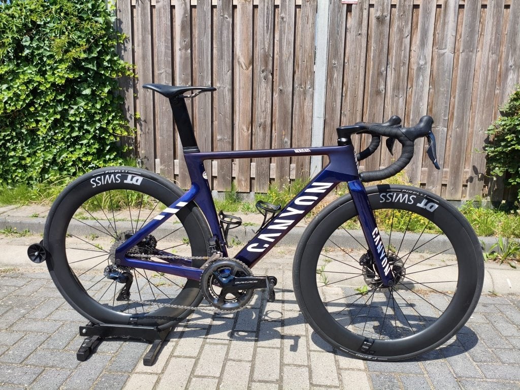 Canyon Aeroad CFR - Dura Ace Di2 - Powermeter - Full Carbon, Ophalen, Zo goed als nieuw, Carbon