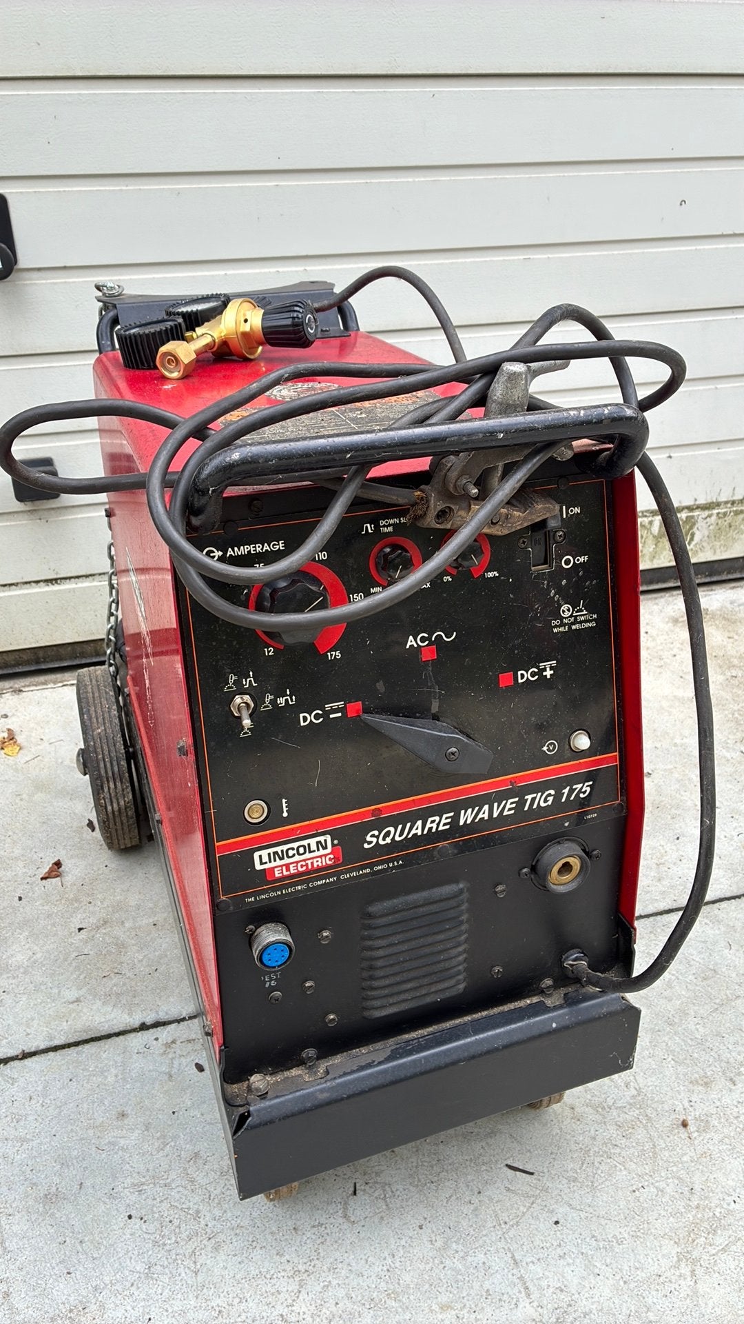 Lincoln square wave tig 175, Bricolage & Construction, Outillage | Soudeuses, Enlèvement, Comme neuf, Tig