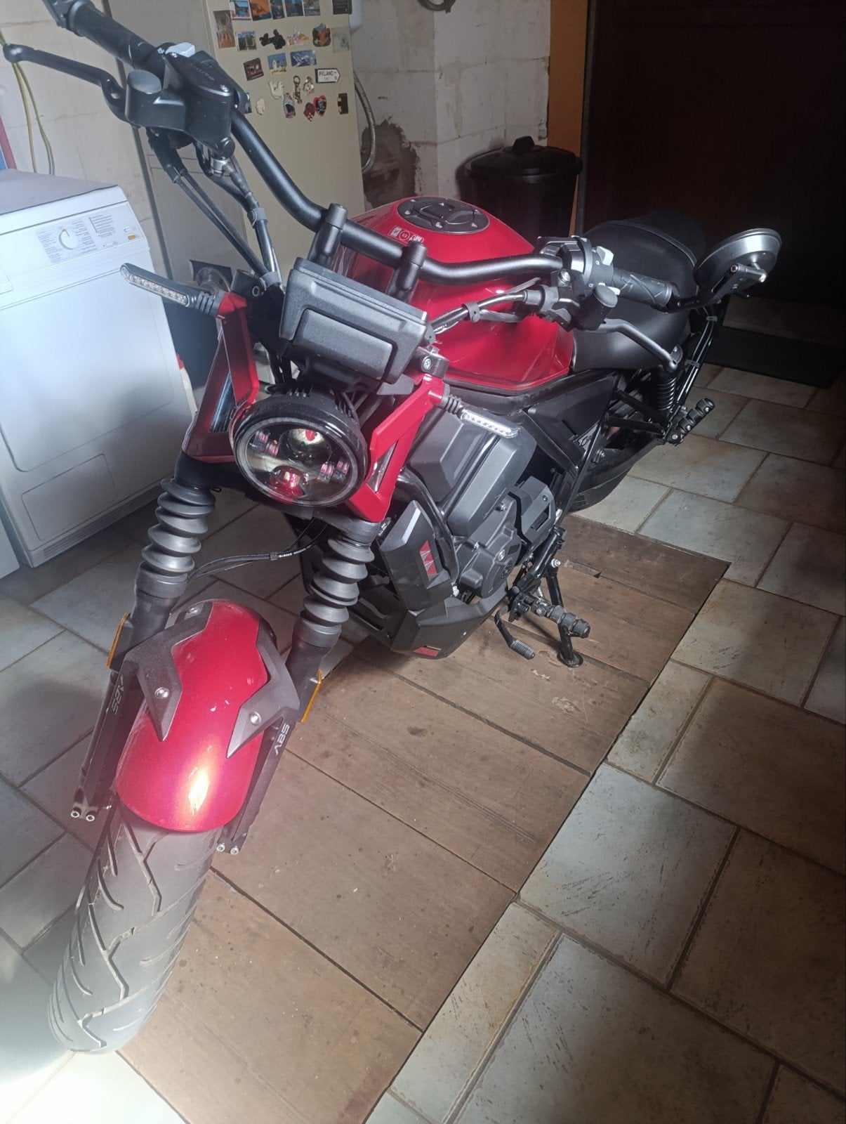 zontes 125c, Motoren, Ophalen