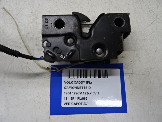 SERRURE CAPOT Volkswagen Caddy IV (01-2015/09-2020), Volkswagen, Mevr. I. Hauben, Utilisé, Rue de l'Espoir 34 34
4030  GRIVEGNÉE, BE