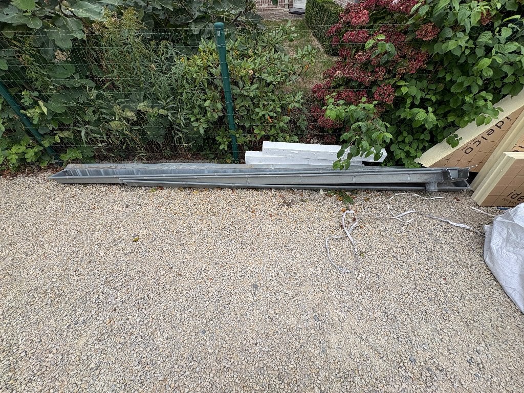 Zinken dakgoten, Ophalen, 6 meter of meer, Zo goed als nieuw, Zink
