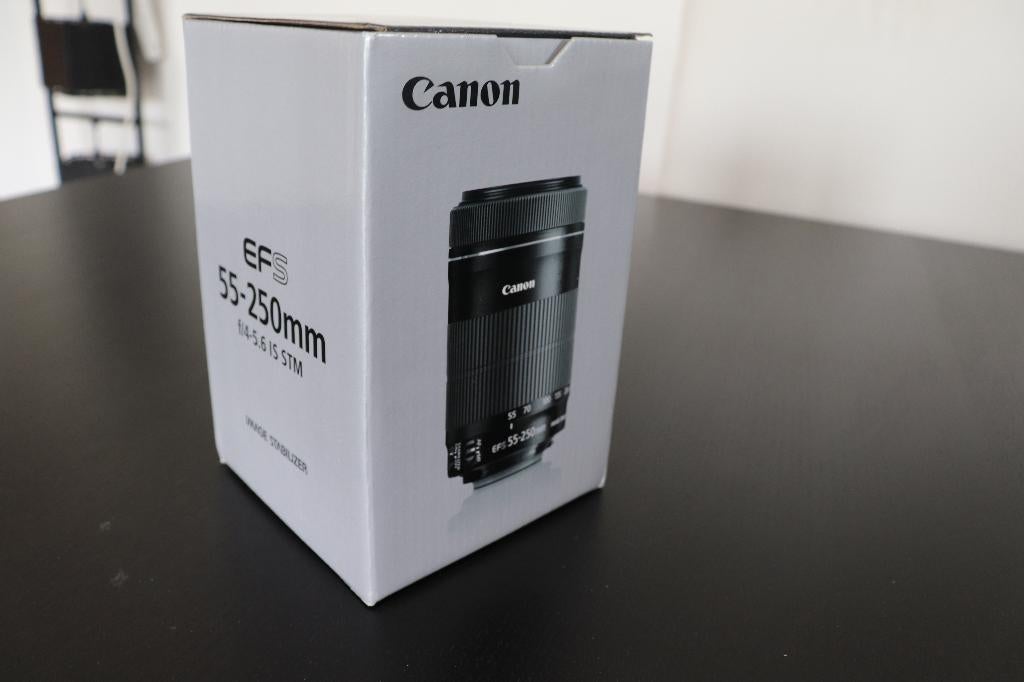 Objectif Canon EF-S 55-250 mm, Audio, Tv en Foto, Foto | Lenzen en Objectieven, Ophalen, Zo goed als nieuw, Standaardlens, Zoom