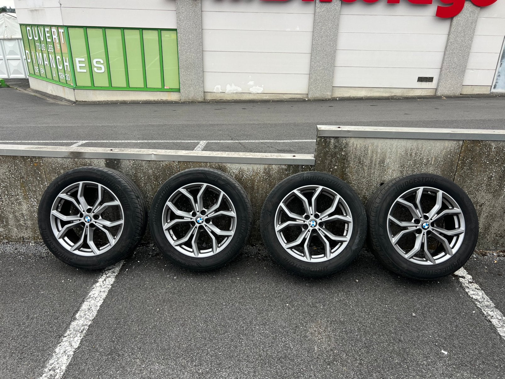 Jantes Bmw x3 x4 ix3 g01 g02 g08 velgen r19, Autos : Pièces & Accessoires, Pneus & Jantes, Pneus et Jantes, 245 mm, Pneus été