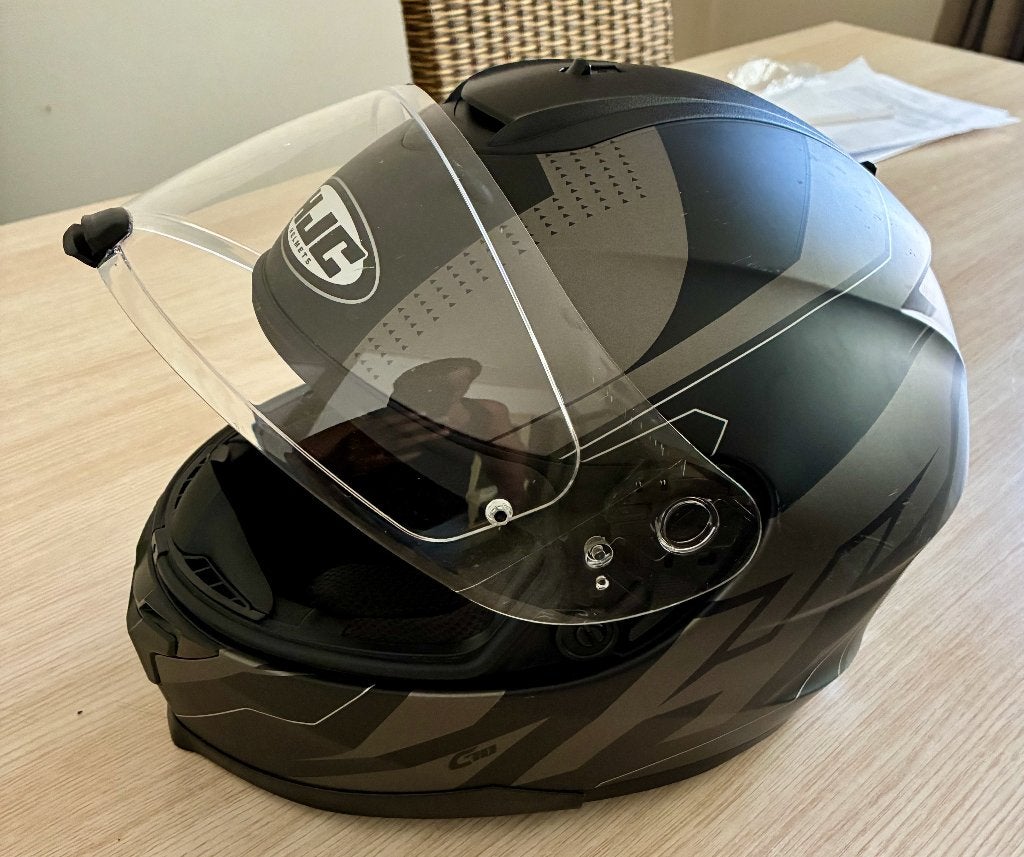 HJC C70 Motorhelm Maat L, Motoren, Kleding | Motorhelmen, Heren, Integraalhelm, L, HJC, Tweedehands, Ophalen of Verzenden