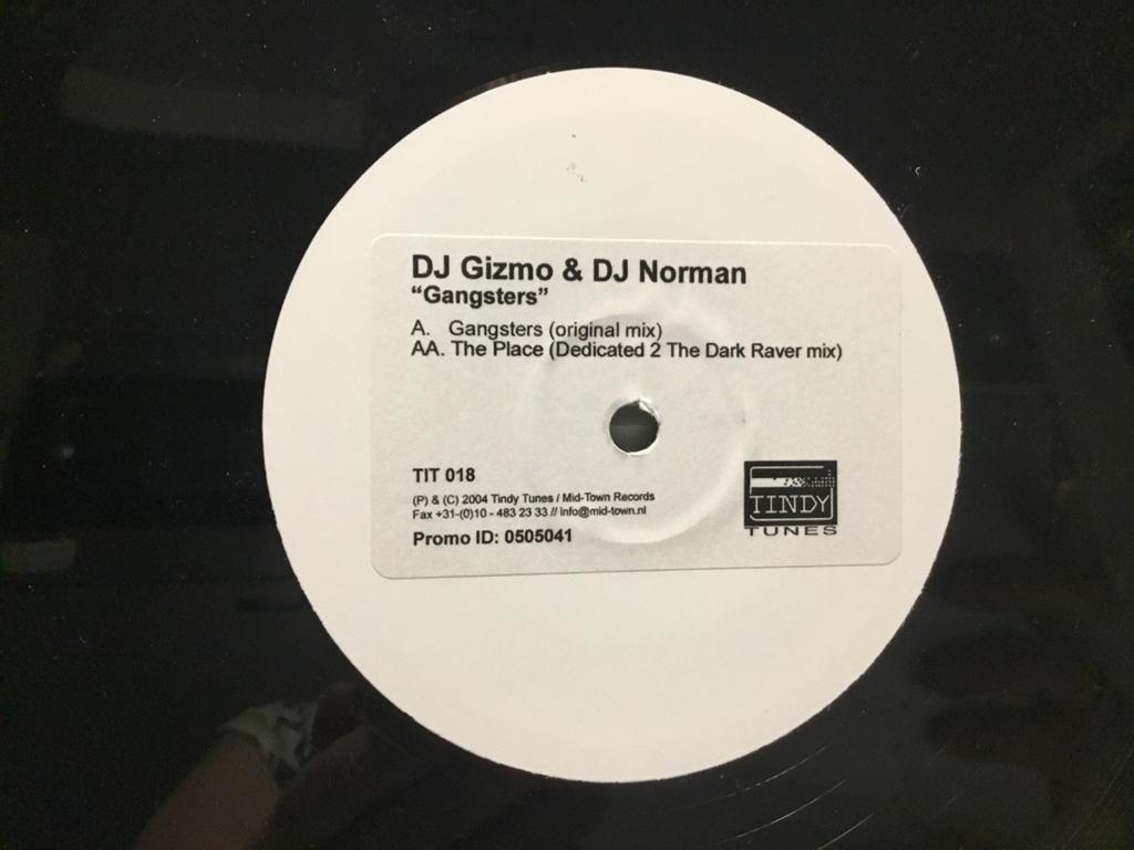 DJ Gizmo & DJ Norman. Gangsters, Cd's en Dvd's, Vinyl | Dance en House, Ophalen of Verzenden, Zo goed als nieuw