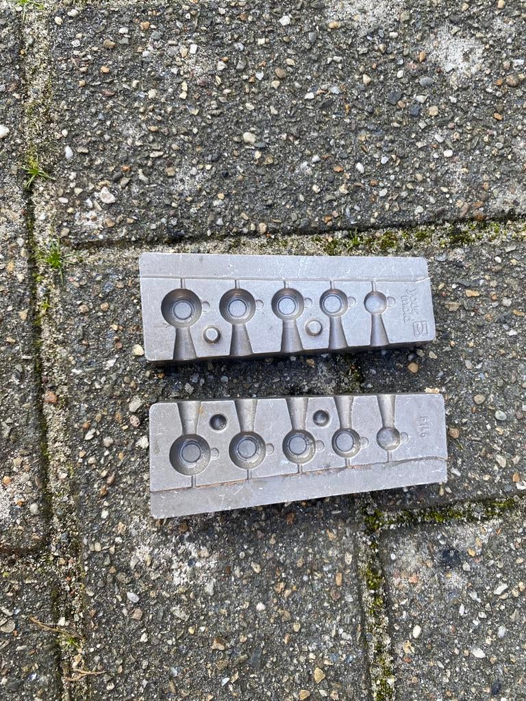 Loodmal jig kop, Ophalen of Verzenden, Zo goed als nieuw, Dobber of Lood
