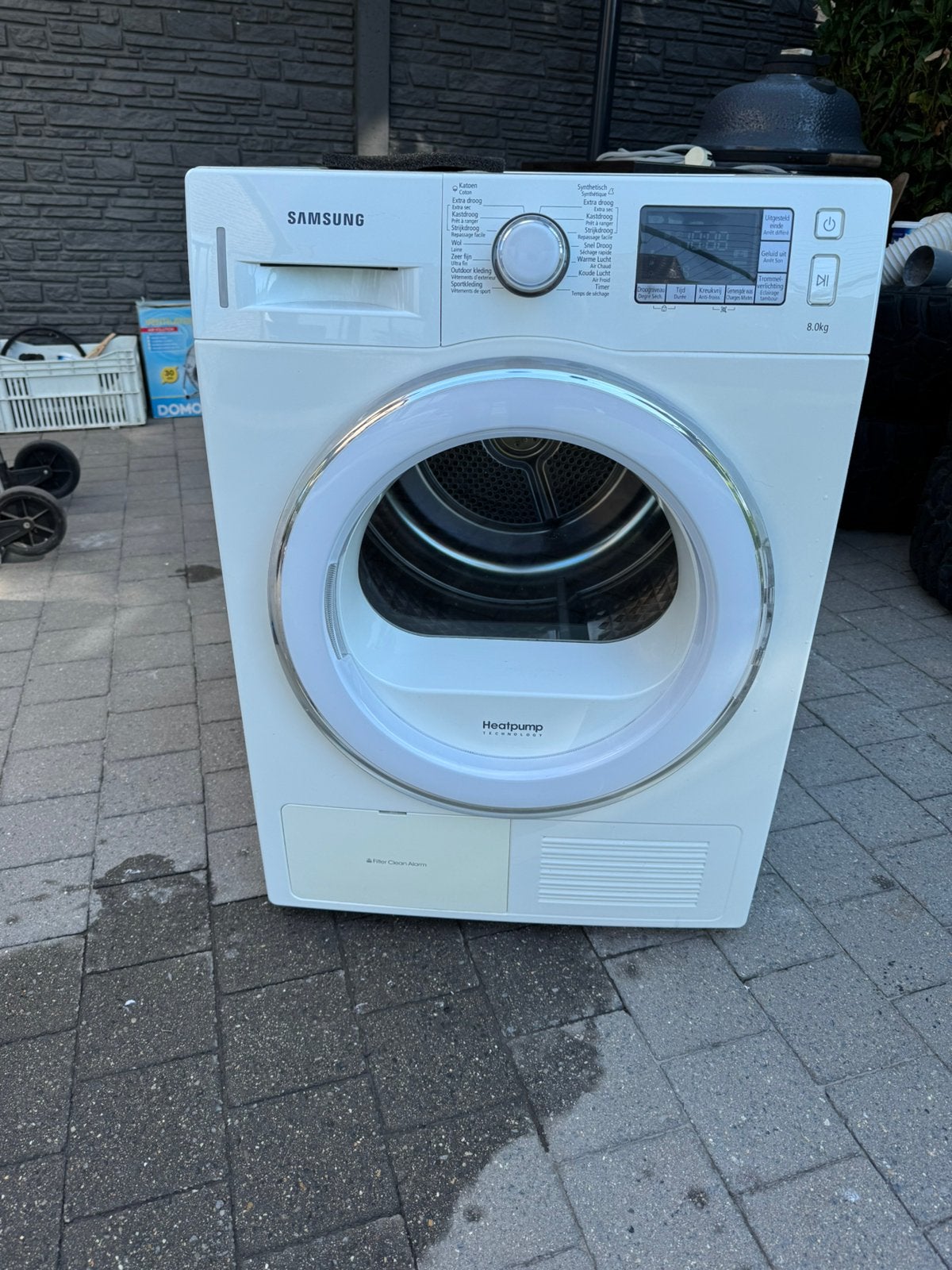 Sécheuse à condensation Samsung avec pompe à chaleur, Enlèvement, Comme neuf