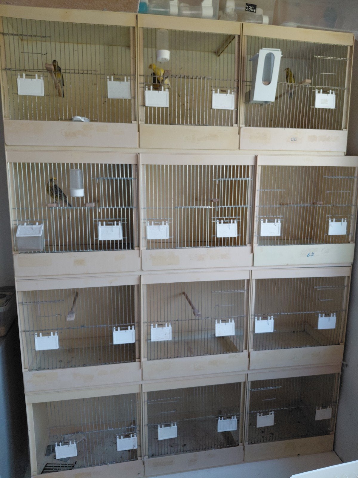 PVC  kweek kooien, Dieren en Toebehoren, Vogels | Hokken en Kooien, Ophalen, Gebruikt