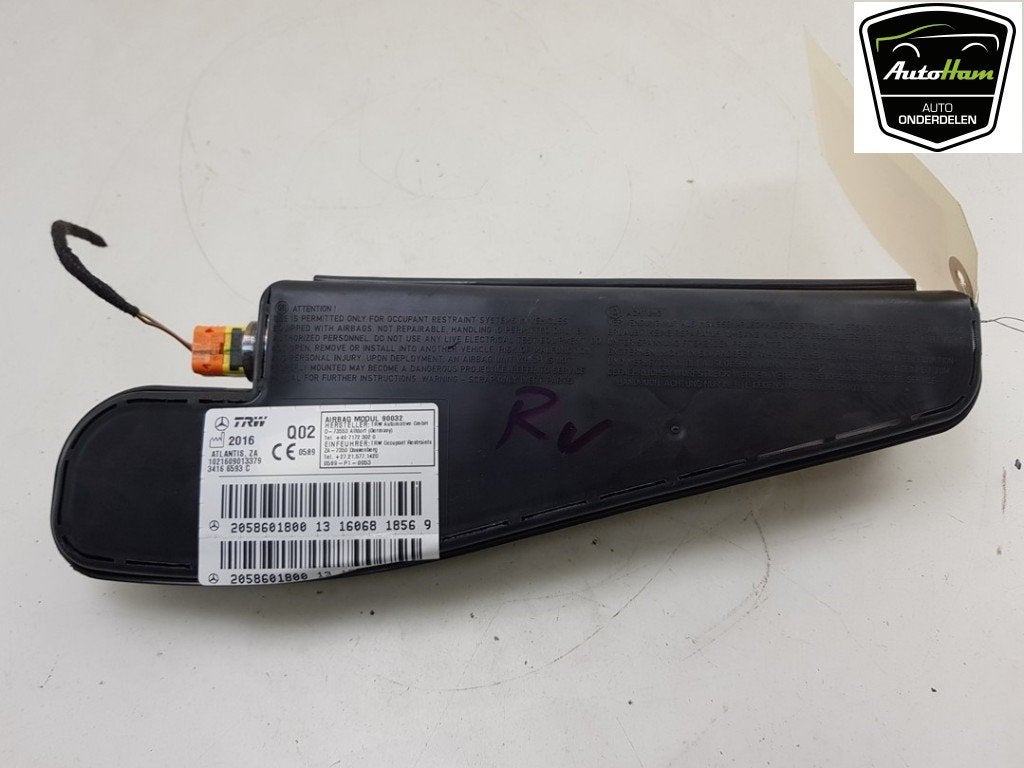 AIRBAG SIEGE C (W205) (|2058601800|A2058601800|), Postoffice@zf.com, Löwentaler Straße 20
88046  Friedrichshafen, DE, Mercedes-Benz