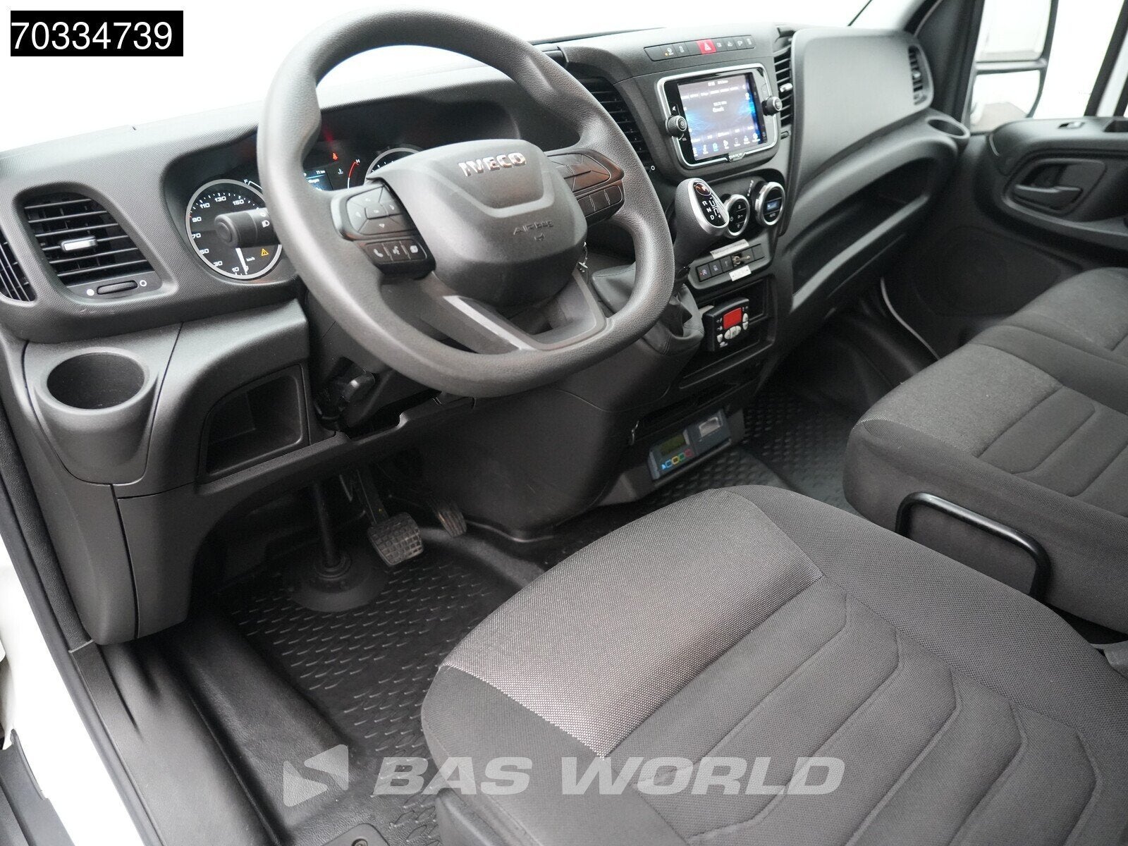 Iveco Daily 35S16 Automaat Koelwagen Vriezer Zijdeur Achterd, Automaat, Stof, Gebruikt, Euro 6