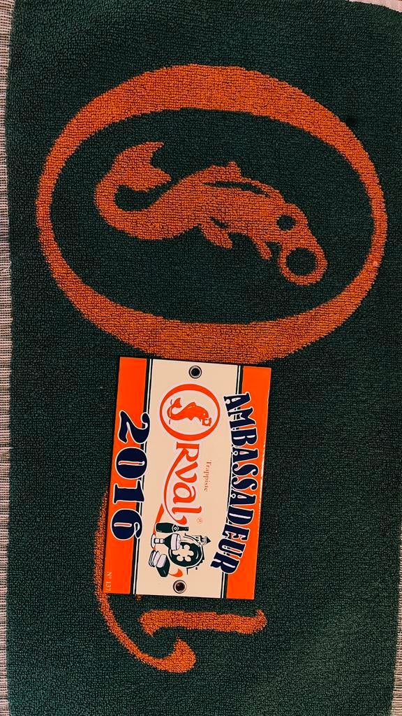 Ambassadeur plaatje Orval - plaque ambassadeur Orval 2016, Ophalen of Verzenden