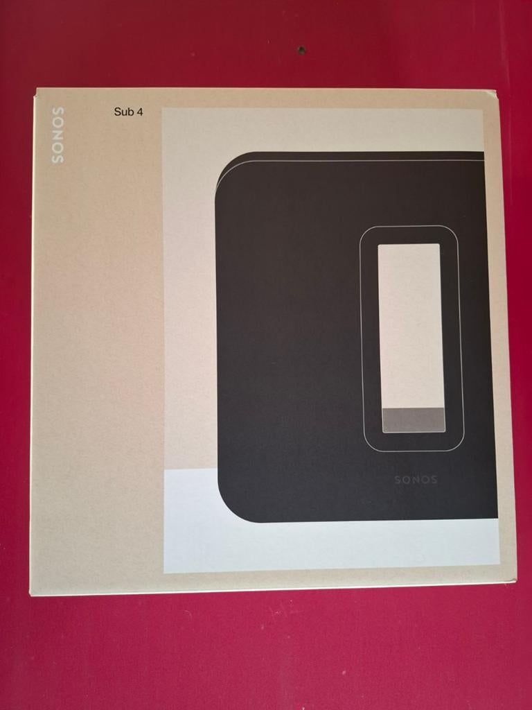 Sonos sub4, Audio, Tv en Foto, Luidsprekerboxen, Ophalen of Verzenden, Nieuw, Subwoofer, Sonos