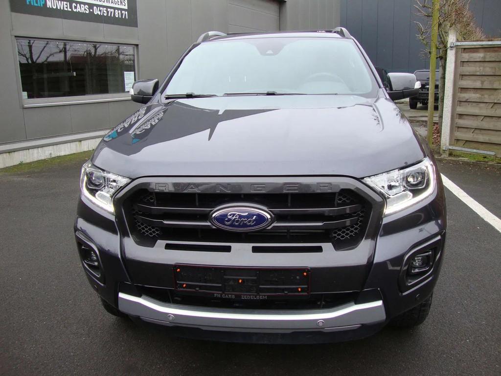 Ford Ranger 212pk, ALU.CAB voor daktent, camera, btw in, led, Auto's, Automaat, 4 deurs, Gebruikt, 4 cilinders