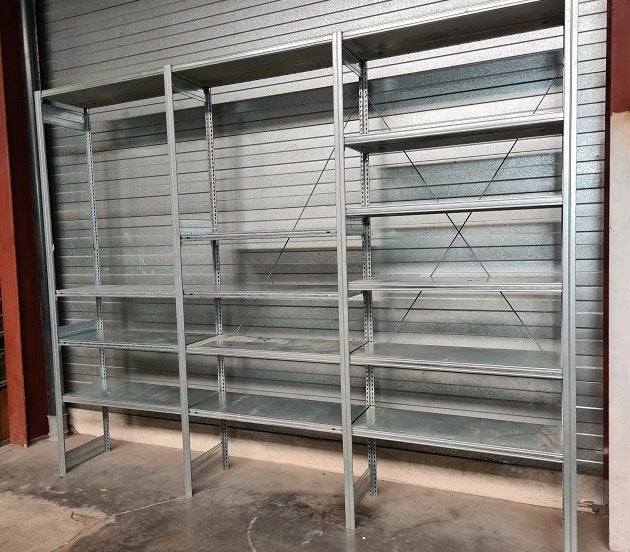 Opbergstelling- Bito- Magazijn- Archiefstellingen, Ophalen, Zo goed als nieuw, Aluminium