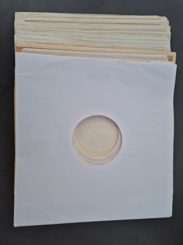 50 LP platenhoezen (binnenhoezen voor 33 RPM vinylplaten), Ophalen of Verzenden