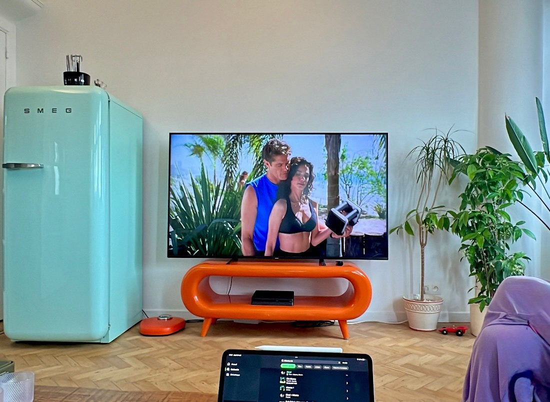 SAMSUNG TV 65 inch — QLED — 4K — als nieuw, Audio, Tv en Foto, Ophalen, Zo goed als nieuw, QLED, Samsung