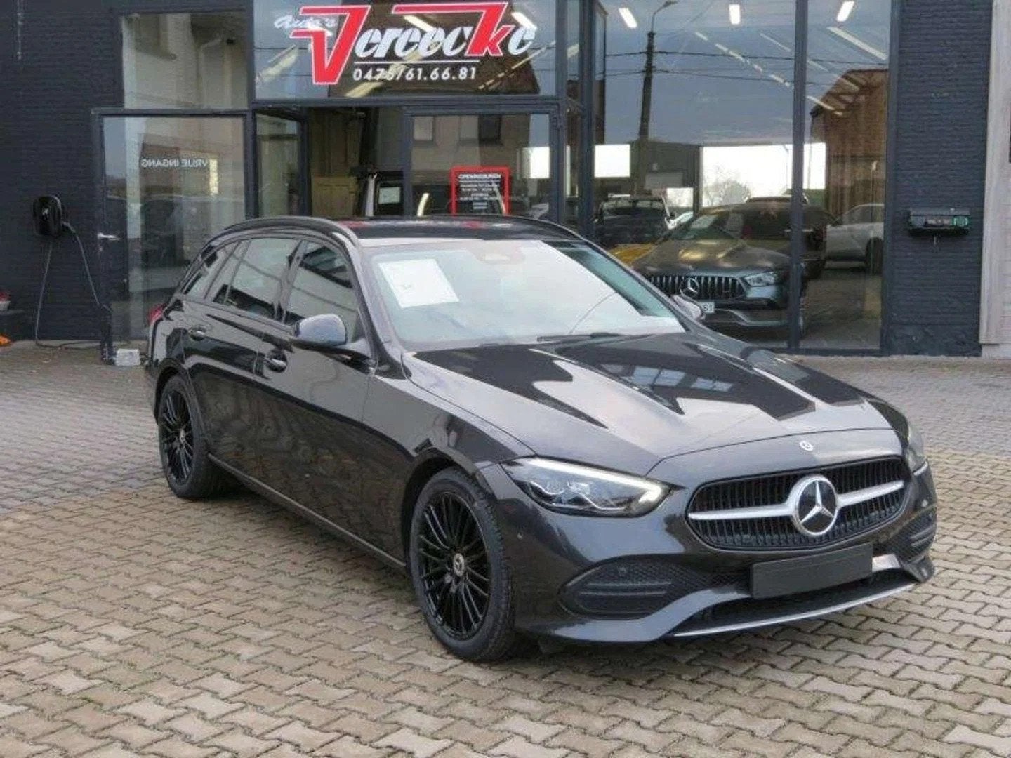 Mercedes-Benz C-CLASS 200 d Break (bj 2022, automaat), Auto's, Automaat, 116 g/km, Stof, Gebruikt