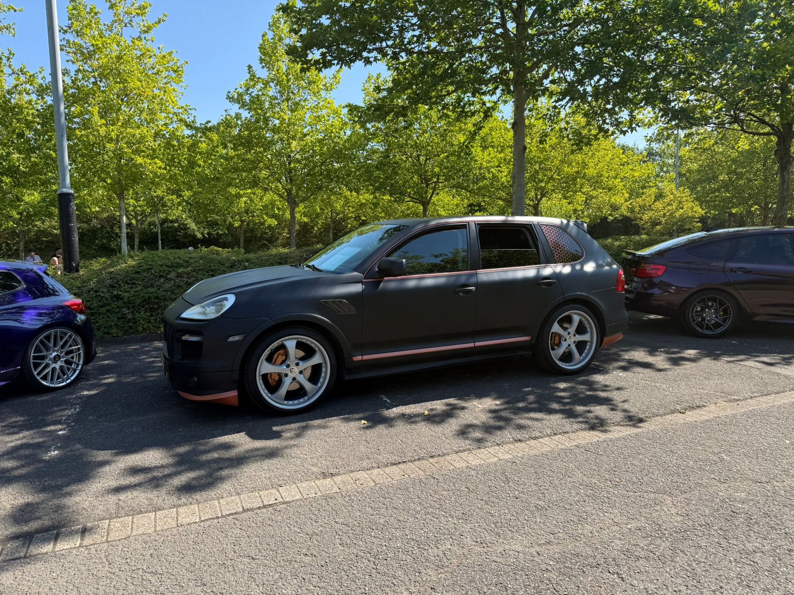 Porsche cayenne *ROZE FORMULIER gekeurd vvk lichte vracht *, Autos, 4500 cm³, Achat, 2 places, Noir