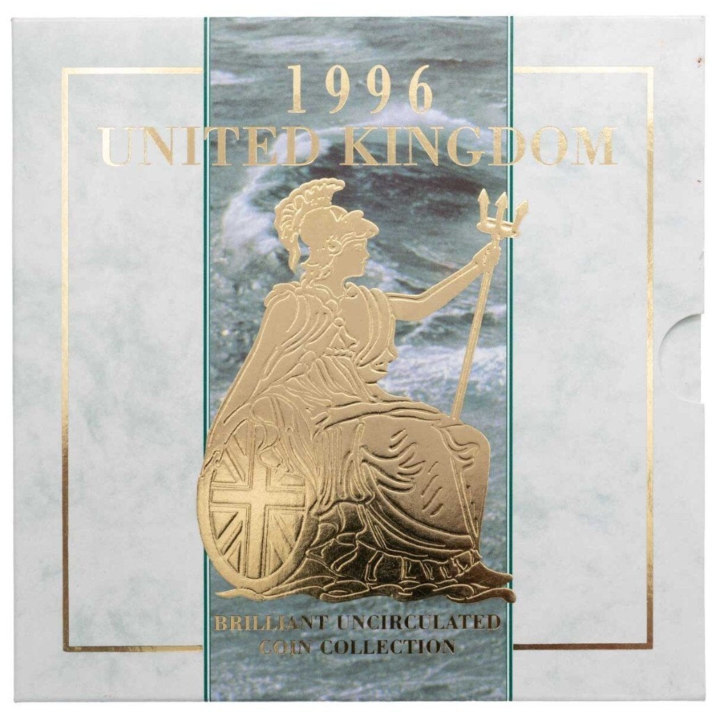 Royaume-Uni : Coffret annuel 1996 sous blister, Envoi, Série