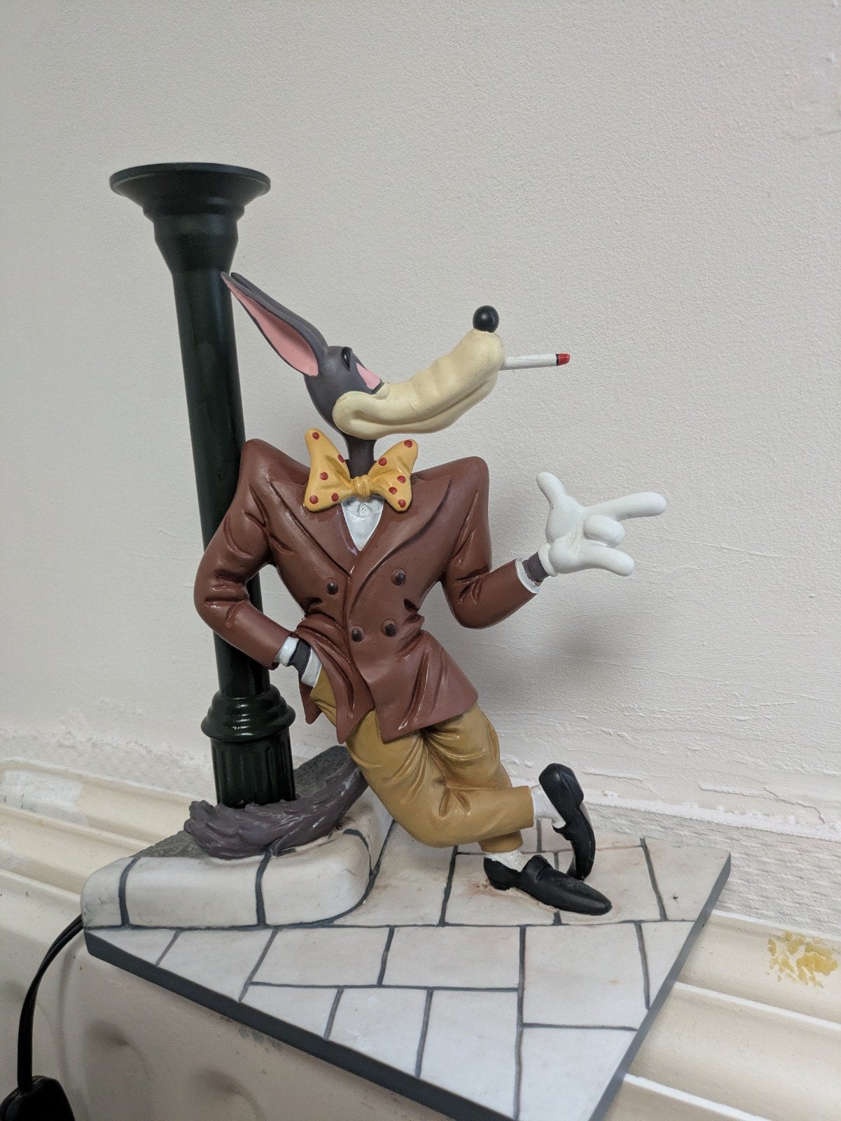 vintage Tex Avery Wolf-lamp, Ophalen