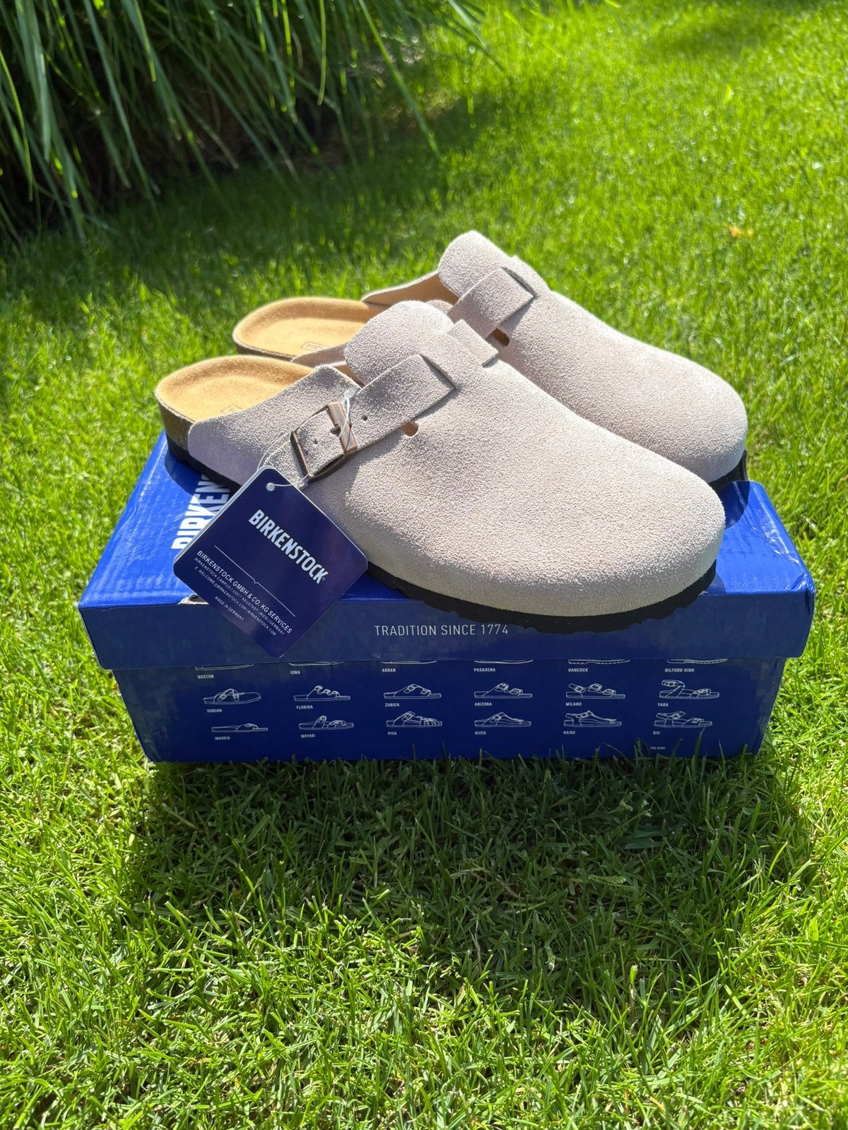 Birkenstok boston khaki grijs maat 46, Vêtements | Hommes, Chaussures, Neuf, Enlèvement ou Envoi, Autres couleurs, Sandales