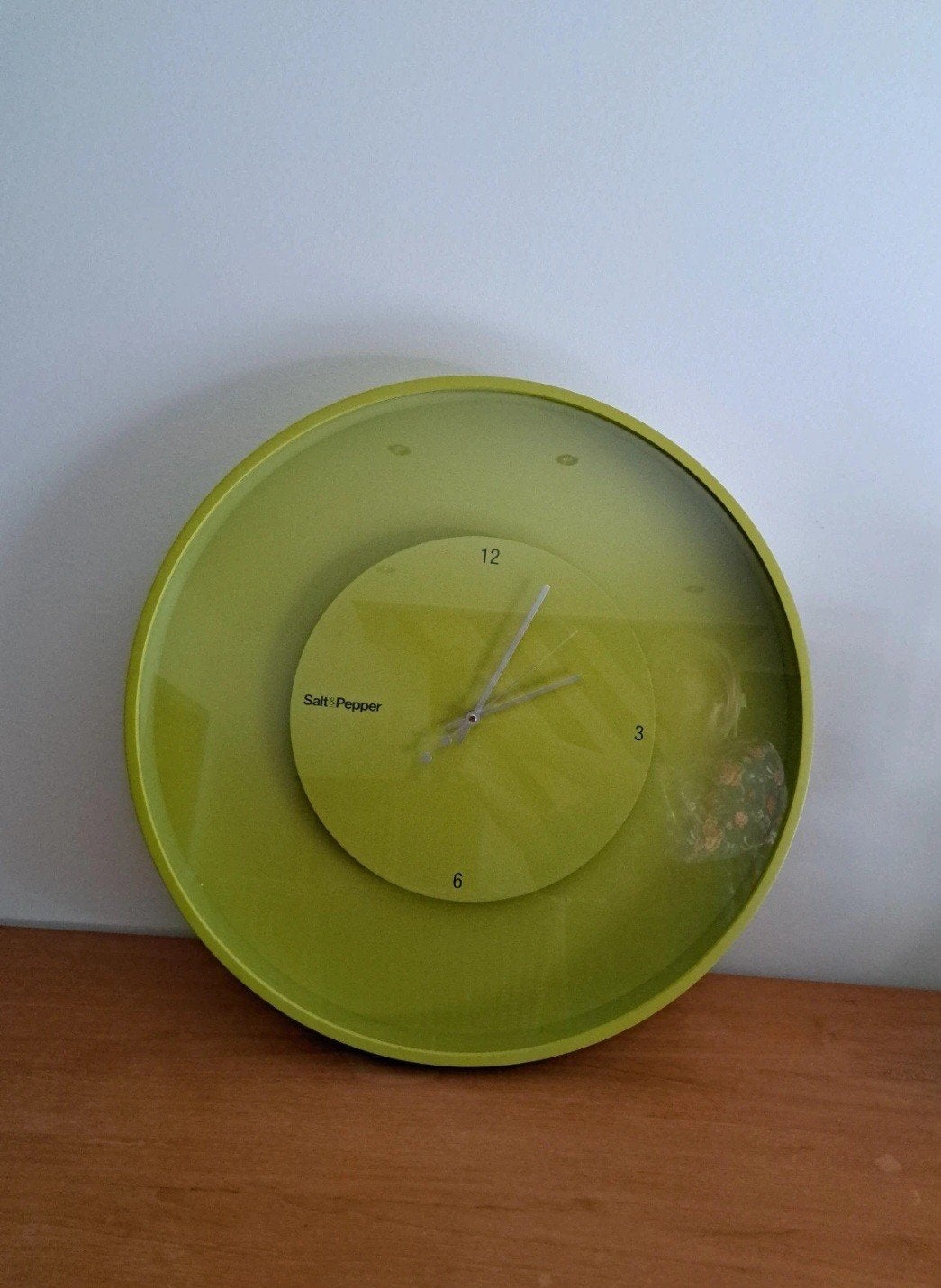 Wandklok Salt & Peper, Huis en Inrichting, Ophalen, Wandklok