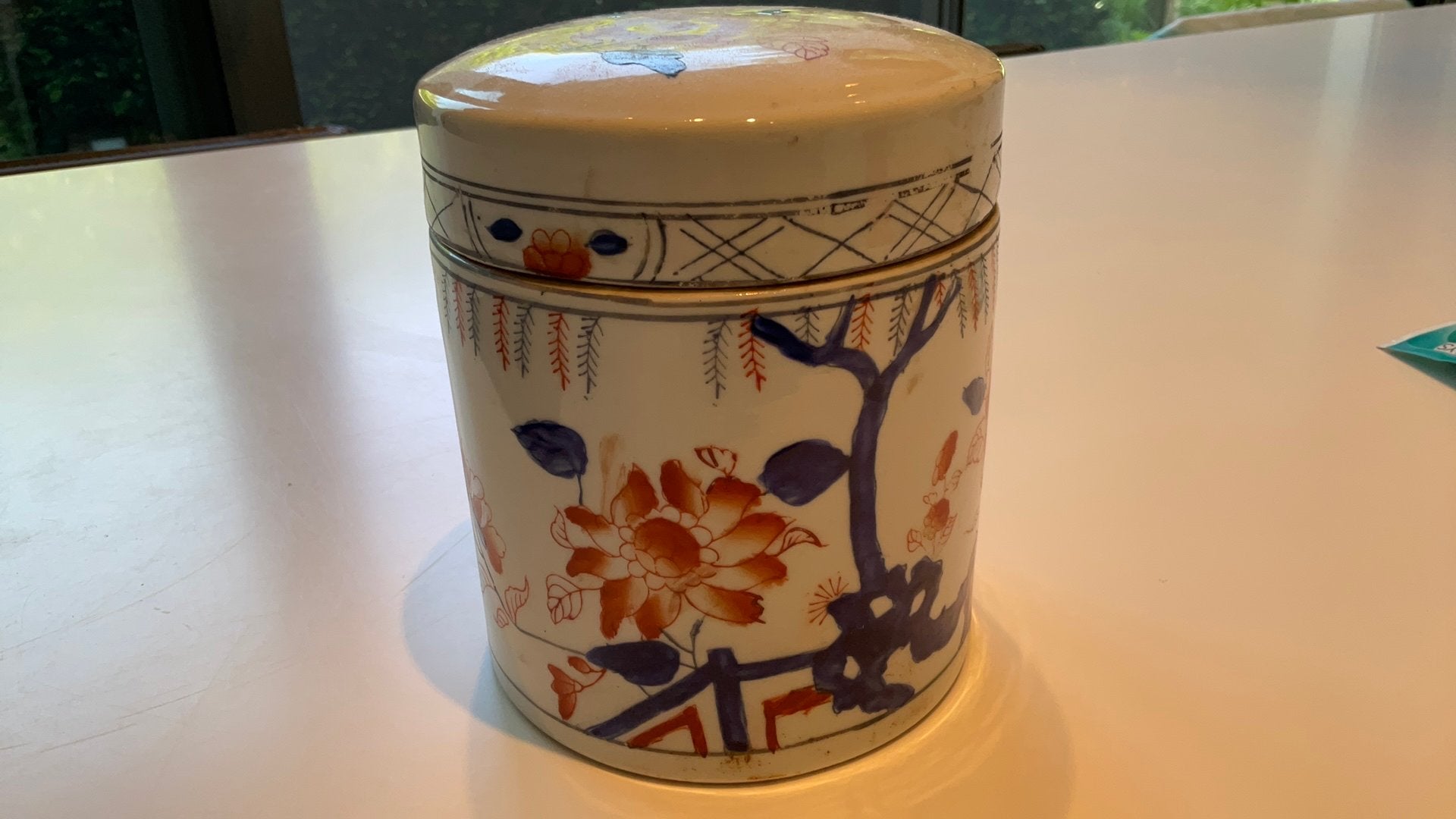 Authentieke gebruikte gemberpot vintage 1900, Ophalen of Verzenden