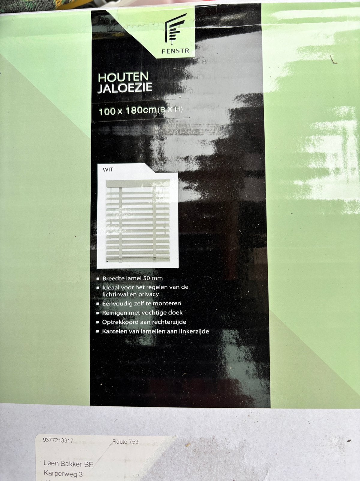 Store en bois, Enlèvement, Neuf