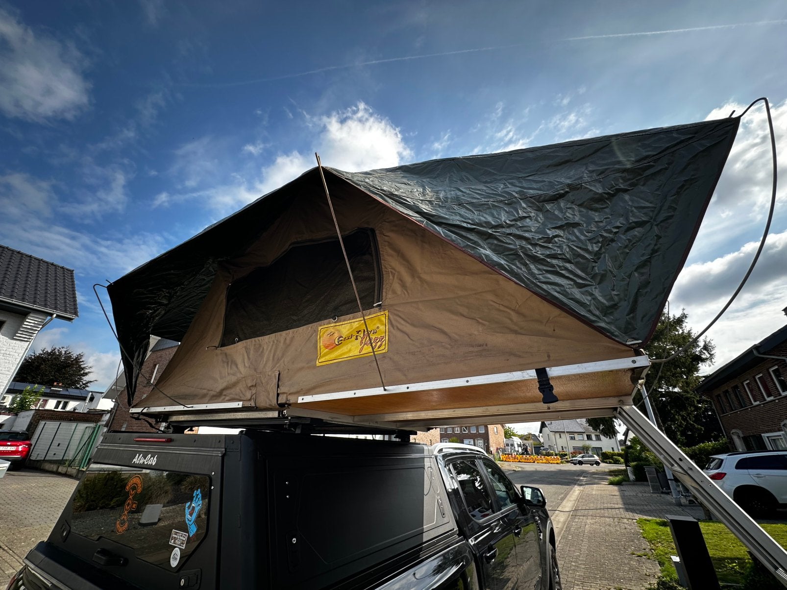 Eezi-awn Jazz 1200 daktent, Caravanes & Camping, Tentes, jusqu'à 2, Utilisé, Enlèvement