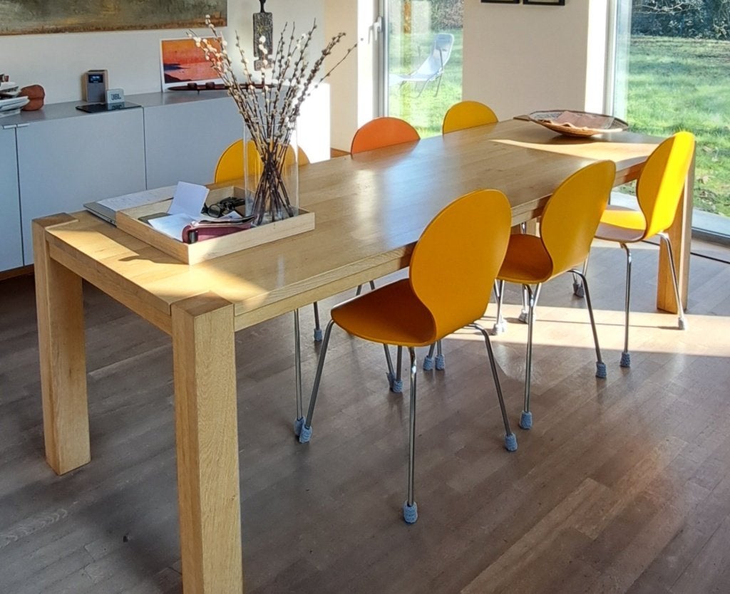 Eettafel, Huis en Inrichting, Ophalen, Eikenhout, 200 cm of meer, 50 tot 100 cm