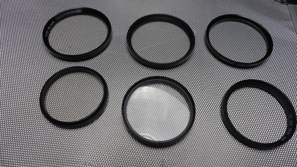 verschillende UV-filters (6), Audio, Tv en Foto, Foto | Filters, Ophalen, Gebruikt, UV-filter, Cokin