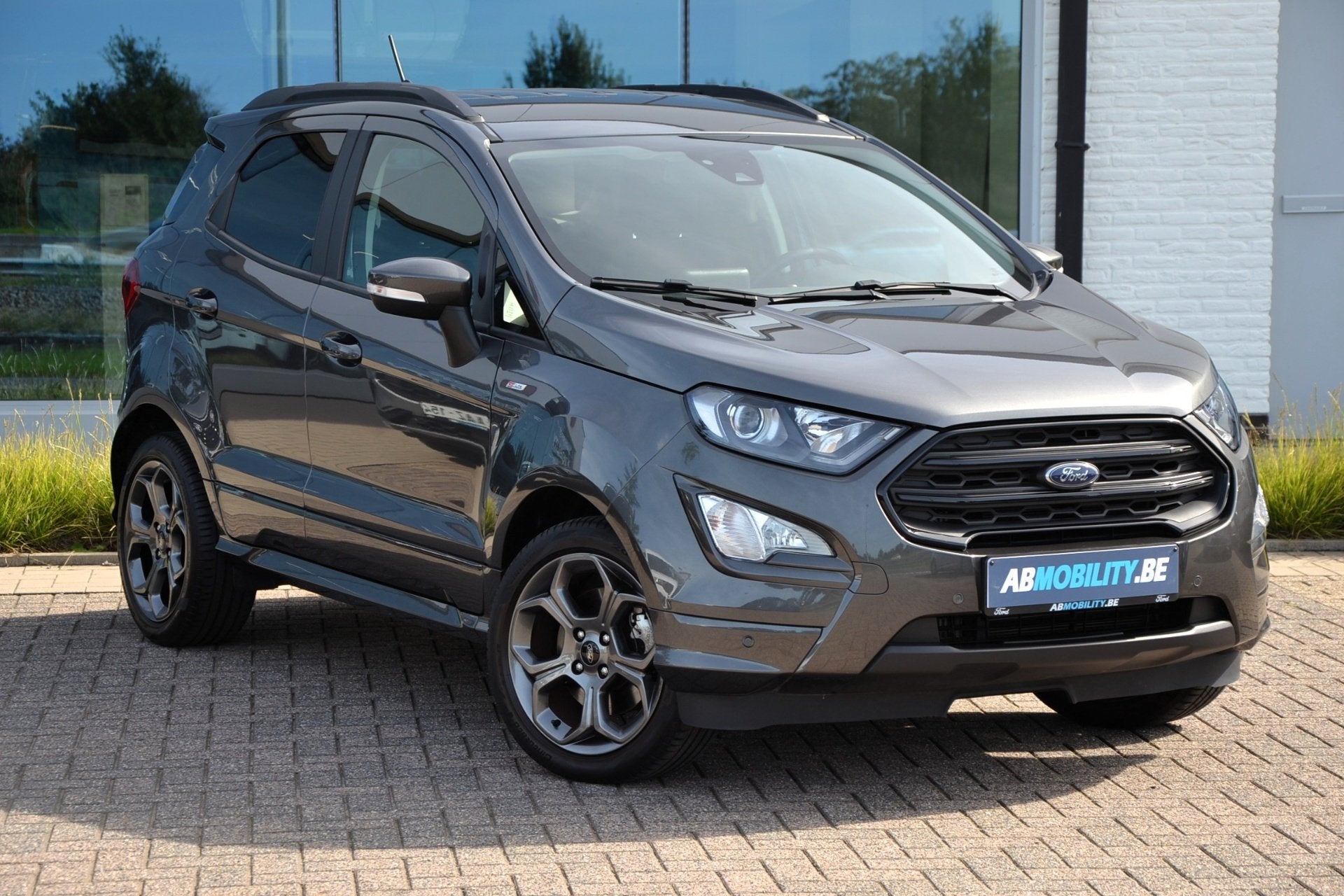 Ford EcoSport ST Line 1.0i Ecoboost (bj 2023), Auto's, Gebruikt, Leder en Stof, Bedrijf, SUV of Terreinwagen
