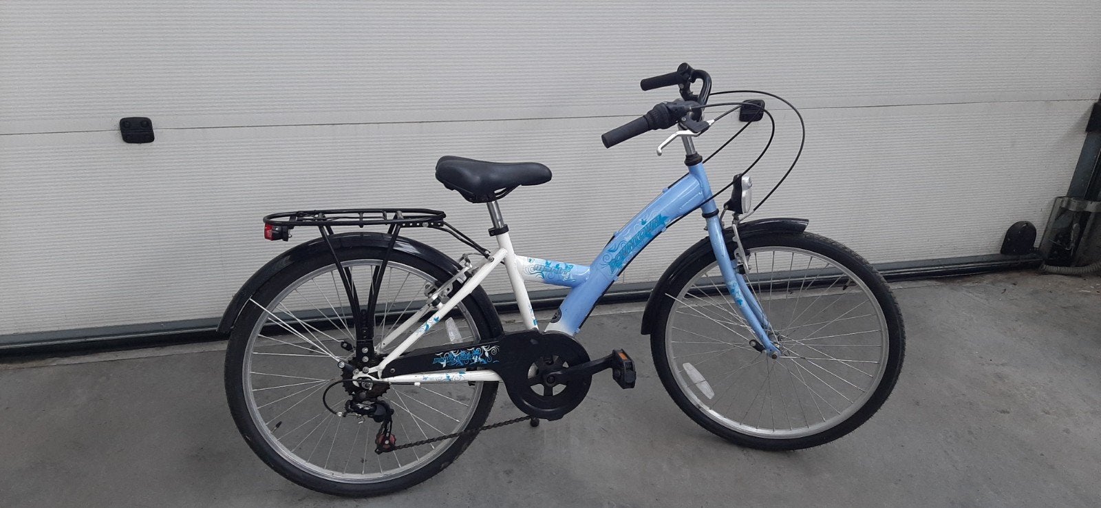 Jongensfiets "Downtown ", Ophalen, Gebruikt, 24 inch, Versnellingen