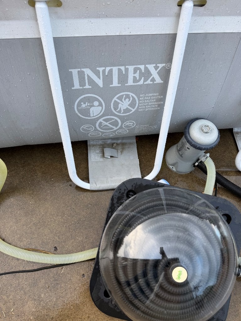 Zwembad intex, Enlèvement, Comme neuf