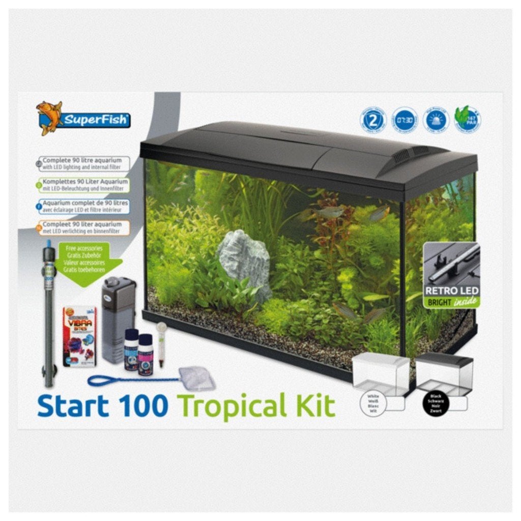 Aquarium 100 liter ongebruikt., Dieren en Toebehoren, Ophalen, Nieuw, Superfish, Pomp