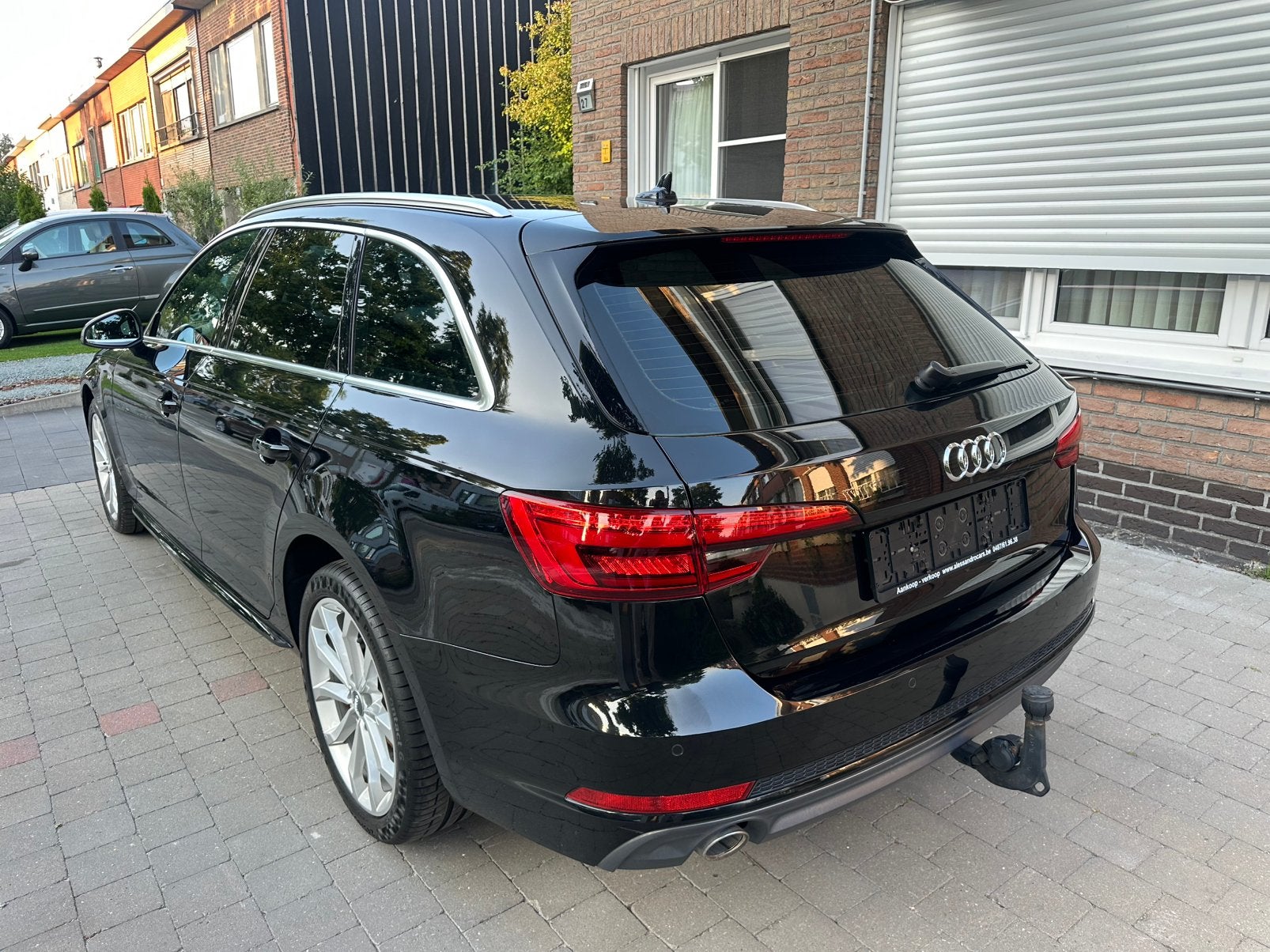 Audi A4 2.0tdi Automaat S-line! Nieuwstaat* Airco* Garantie!, Auto's, Testrit aan huis, Stof, A4, Zwart