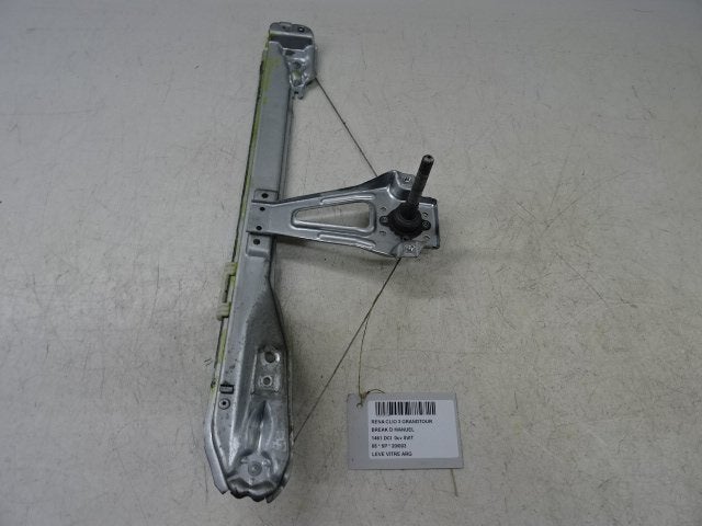 MECANISME VITRE ARRIÈRE GAUCHE Renault (8200291154B), Utilisé, Renault