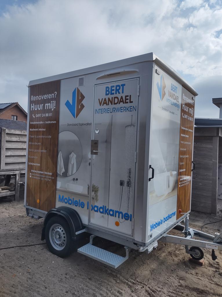 Mobile badkamer te huur, Enlèvement, Comme neuf