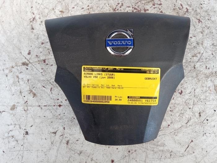 Airbag links (Stuur) van een Volvo V50, Gebruikt, -, -, Volvo