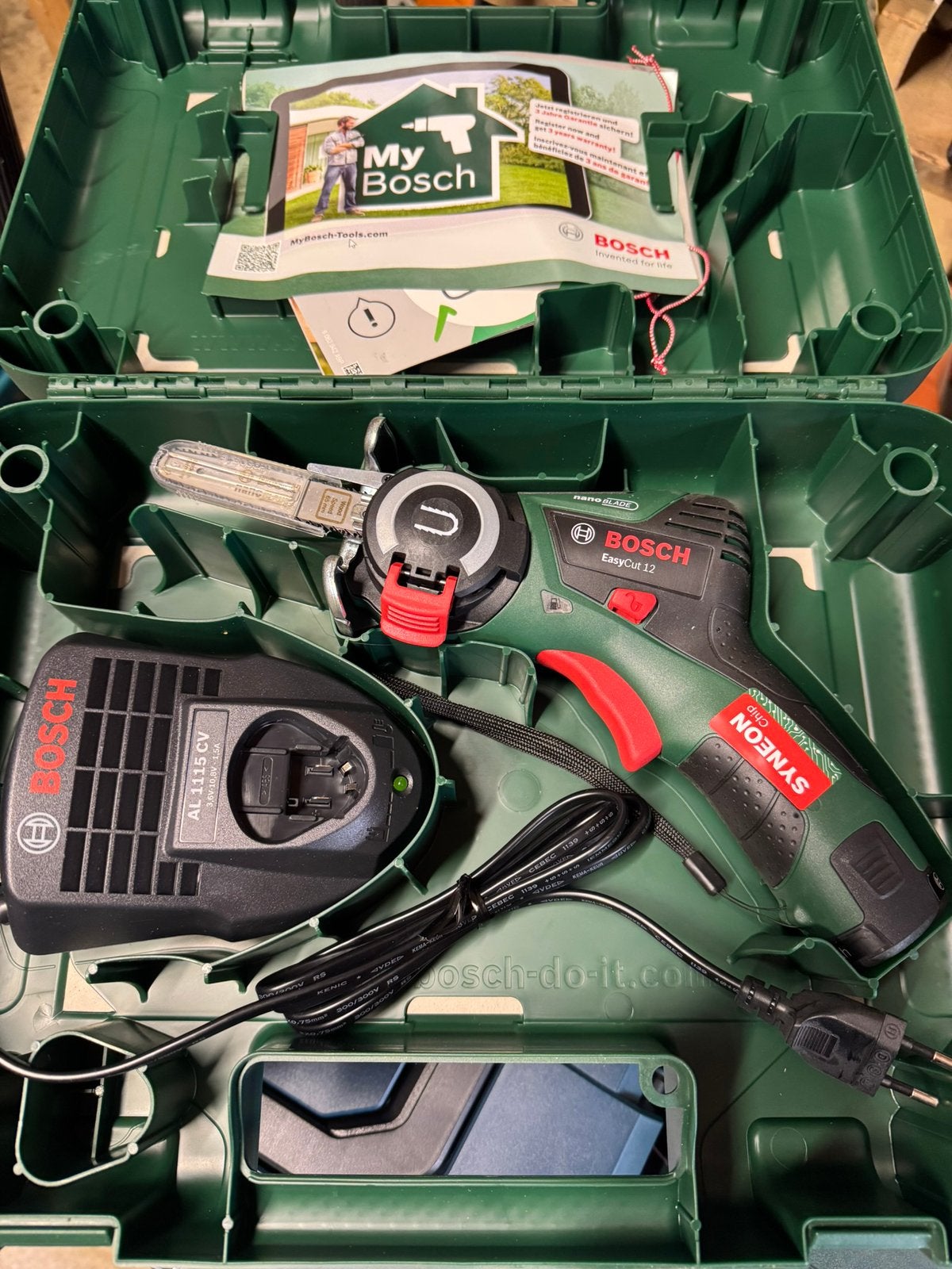 Bosch easycut, Nieuw
