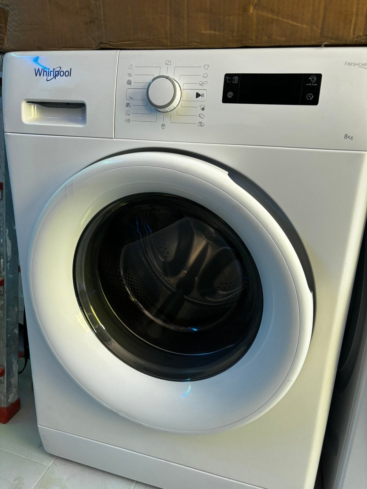 Machine à laver Whirlpool FreshCare+ 8 kg – Garantie 1 an, Electroménager, 1200 à 1600 tours, 6 à 8 kg, Classe énergétique A ou plus économe