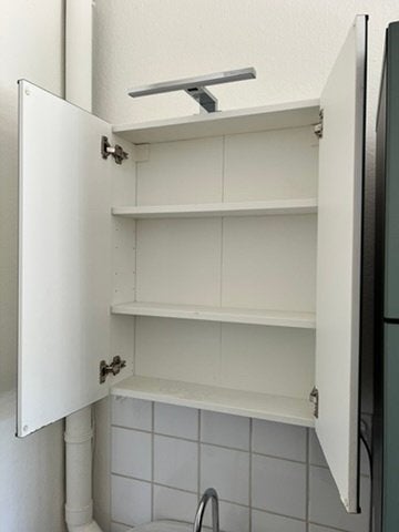 Ikea ENHET Spiegelkast met verlichting, Armoire à miroir, Moins de 25 cm, Moins de 100 cm, Enlèvement