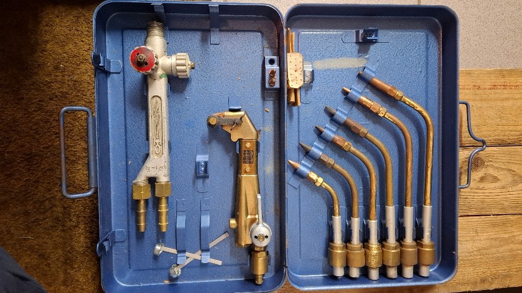 lot outils soudage oxy-acétylène gaz, Enlèvement ou Envoi