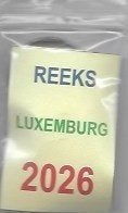 Série de pièces en euros Luxembourg 2026 sculpteur Guillaume, Envoi, Luxembourg