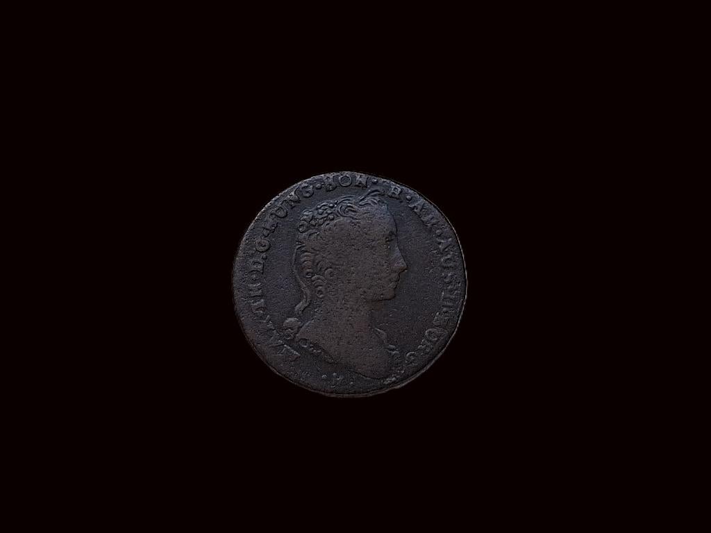 1 liard 1744 Marie Thérèse Bruxelles, Postzegels en Munten, Munten | België, Ophalen of Verzenden