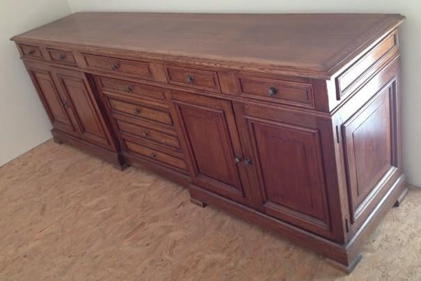 Dressoir Louis-Philippe, Huis en Inrichting, Kasten | Dressoirs, Ophalen, Met deur(en), Eikenhout, Zo goed als nieuw